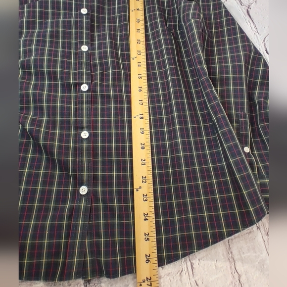 L.L. Bean Womens "Wrinkle Resistant" Celtic Plaid Button Down L - Picture 14 of 15